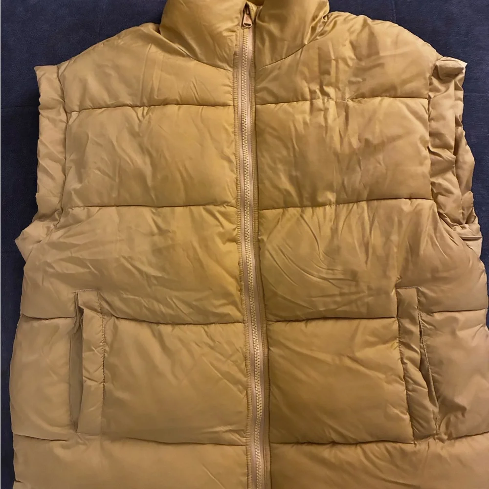 Free People Movement Yellow Puffer Vest size XS. - Picture 2 of 6